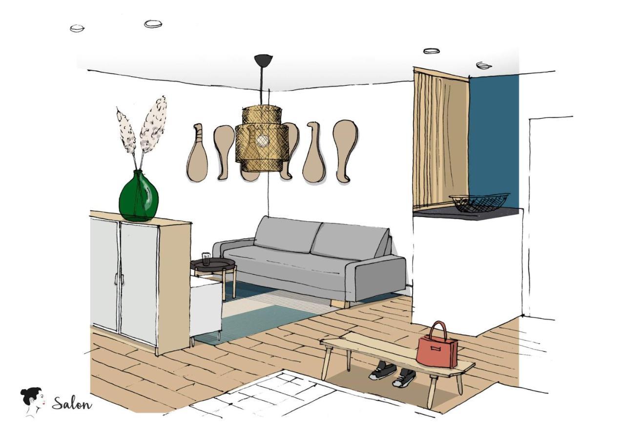 Ilunabarra - Appartement Calme, Vue Mer, Parking - Wifi Ciboure Exterior photo