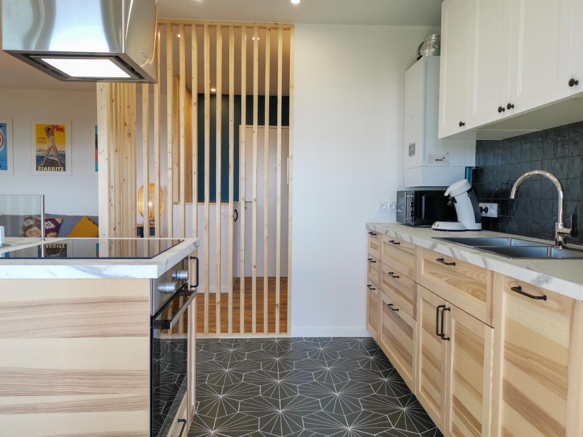 Ilunabarra - Appartement Calme, Vue Mer, Parking - Wifi Ciboure Exterior photo